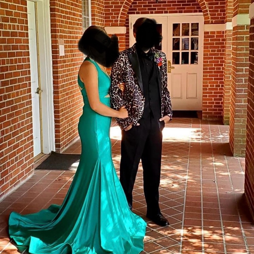 Alisha Hill Green dress